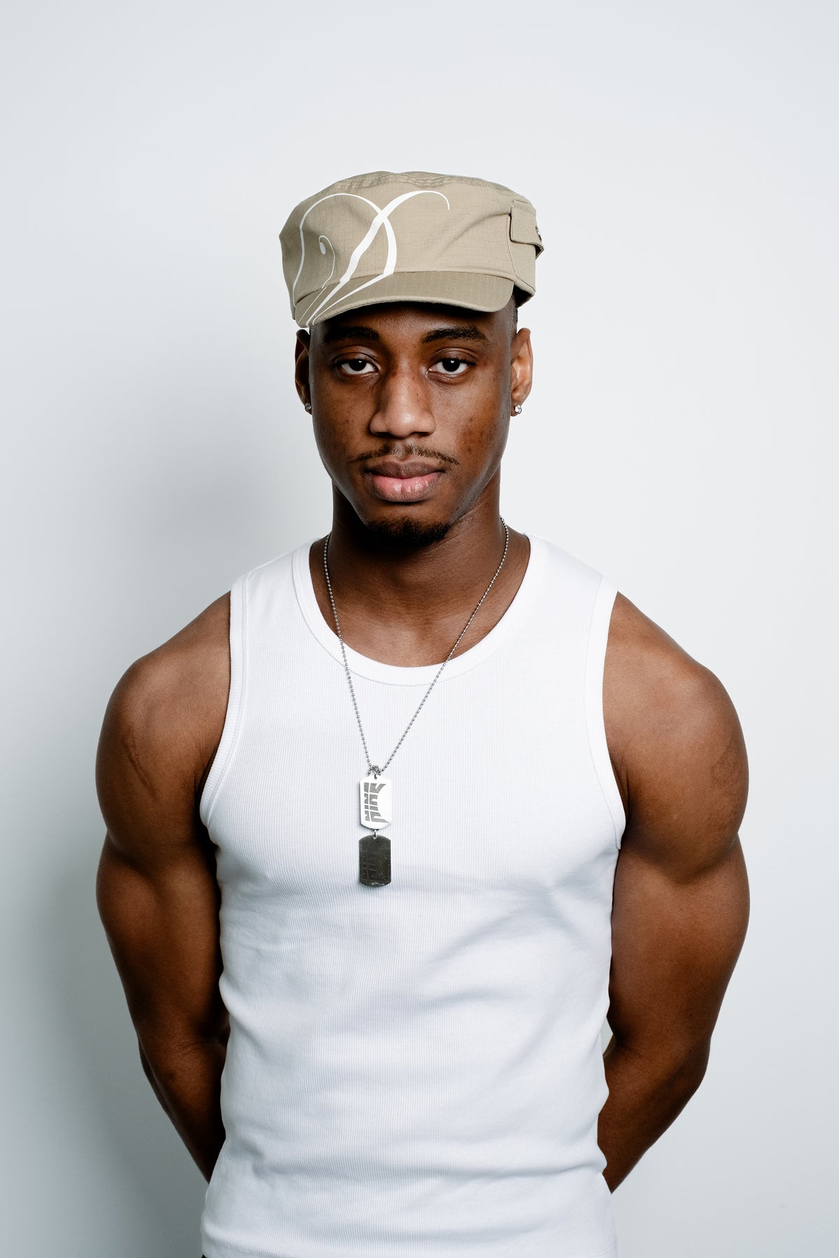 The Khaki Short Brim hat